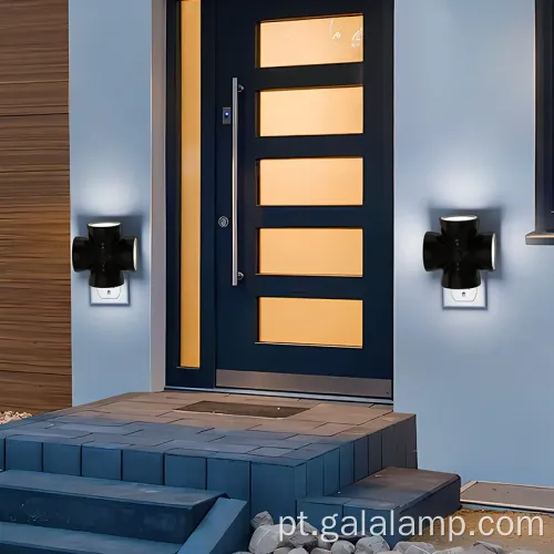 Luzes de parede lideradas contemporâneas para iluminação interior elegante